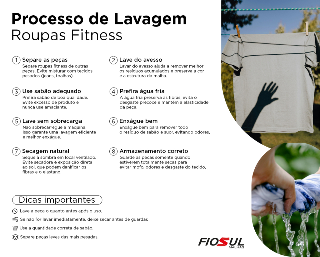 lavar roupa fitness